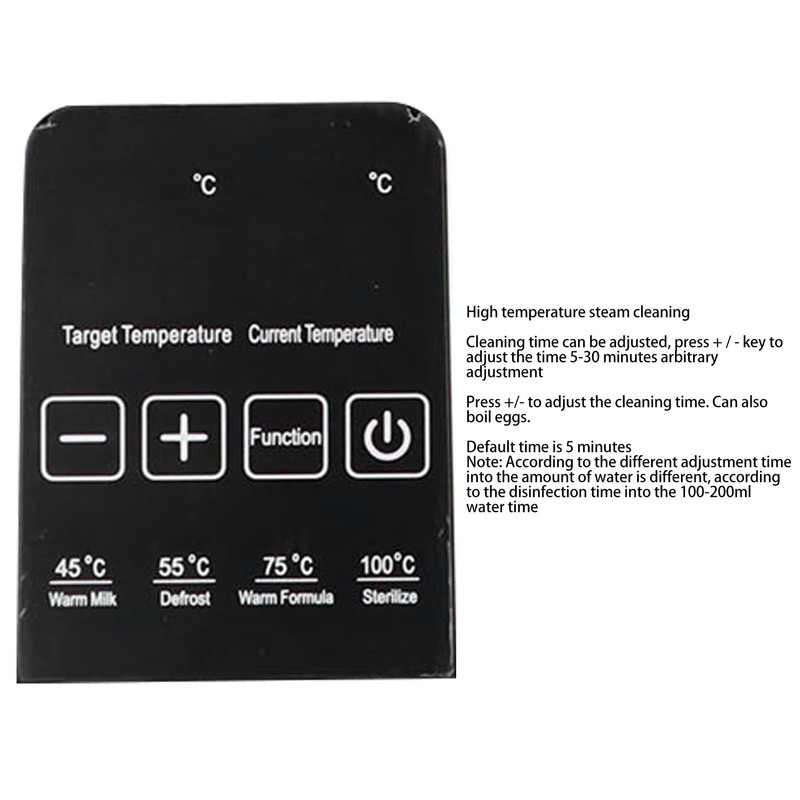 2 in 1 Baby Bottle Warmer Fast Heating Automatic Smart