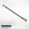 QUARKZMAN 3/8 Inch Drive Socket Extension Bar Set Spring Steel