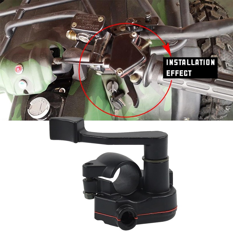 zipelo Thumb Throttle Cable, 7/8'' 22mm Accelerator Control Handle Assembly,