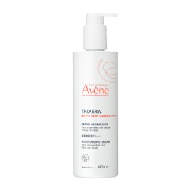 Avene Trixella Moist Skin Barrier Cream, 13.5 fl oz (400 ml), Body Cream, Unscented, Ultra Dry Skin, Prevents Rough Skin, Moisturizing, For Sensitive Skin, Derma Cosmetics