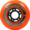 Labeda Asphalt Orange Inline Skate Wheels - 59mm