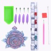 Diamond Painting Pendant DIY Rose Diamond Painting Window Hanging Decoration