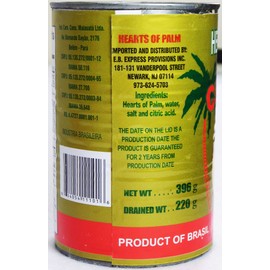 Caiçaraí - Hearts of Palm - 13.97 Oz (PACK OF 01) | Palmito - 396g