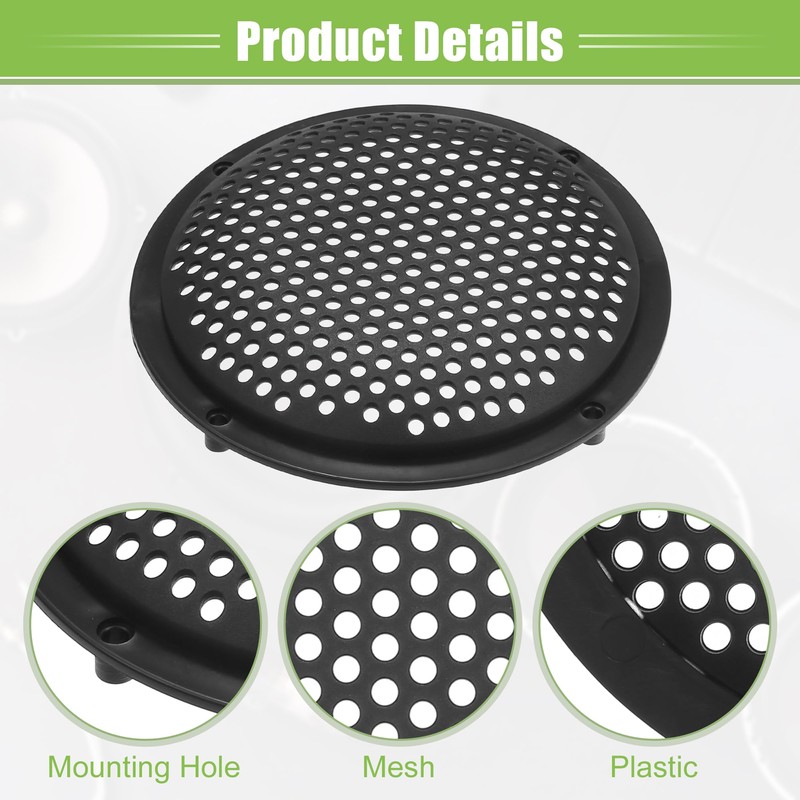 X AUTOHAUX 5" Car Speaker Grills Cover Mesh with Screws
