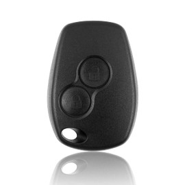 2 Button Remote Control Shell for Dacia Sandero - Dacia Logan Duster - Renault Trafic Master - Opel Vivaro Movano - Nissan Interstar - Car Key Shell Pilot Car Key (9 x 3 mm)