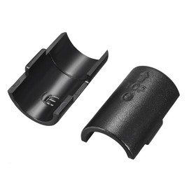 sourcing map 32pcs Wire Shelf Clips Wire Shelf Lock Clips Plastic for Wire Shelving System 3/4 Inch