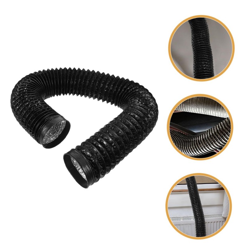 Tofficu Thickened Flexible Dryer Vent Hose with Coating Durable Ducting