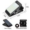 voominhtec Clip on Solar Lights 48 LEDs Motion Sensor Lights