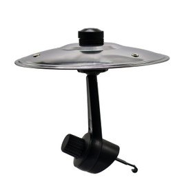 Duocheer Duocheer? Car Cymbal Air Vent Mini Drum Crash Cymbal For Car Vent (Sliver)
