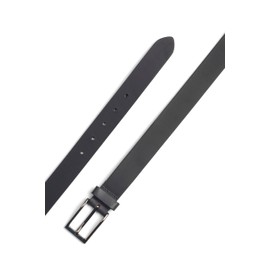 Ibex England 1957 Charles Smith Men's Leather Belt | 100% Genuine Leather | Hand-Crafted | Gift For Him (Black, 58)