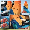 Hahafelt 2 Pack Car Seat Towel Covers Athletic Running Towel