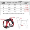 Coogime Breathable Dog Harness, No Pull Chest Harness, Reflective Stripes