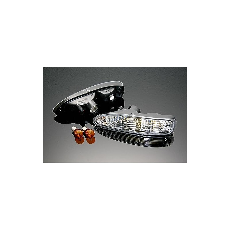 Circuit Sports Clear Front Turn Signal Lights Set for 91-94