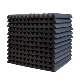 FixtureDisplays 12PK Acoustic Panels Studio Foam Wedges 12x12 Soundproofing Acoustic Treatments