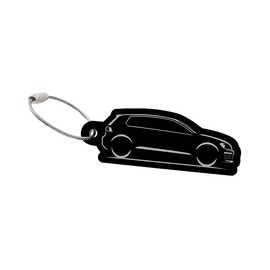 Boostnatics Acrylic Keychain Keyring compatible with Golf GTI (MK7) Rabbit Key Fob