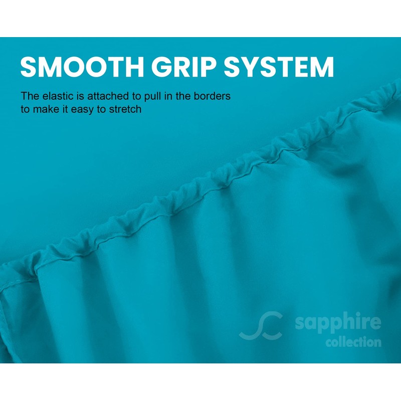 Fitted Sheet Non Iron Percale 180 Thread Count Polycotton Plain