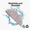 KEEPOW 6 Pcs Microfiber Mop Cloth Compatible with Roborock S5,