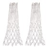 Sanung 2 Pack Basketball Nets 12 Loops Rim All-Weather Polyester