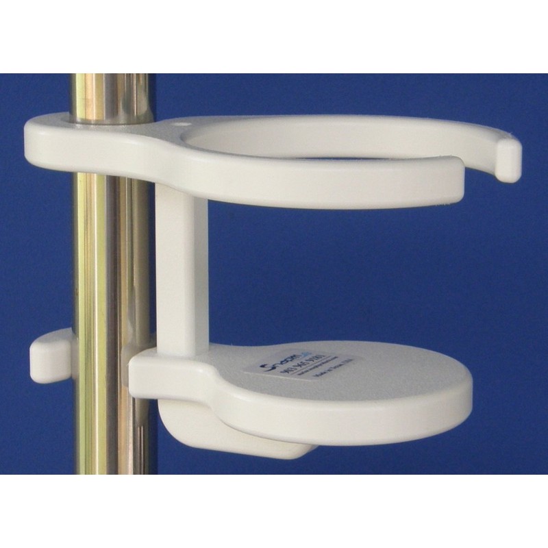R001K Tool Free Light Weight Drink Holder Snaps to 1"