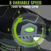 WORKPRO 5-Inch Random Orbit Sander, 6 Variable Speeds 7000 to