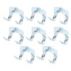 25Pcs Storage Hook Galvanized Steel Tool Hanging Accessory Set Kit