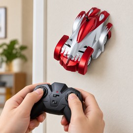 2.4G RC Wall-Climbing Car – Remote Control Anti-Gravity Racing Toy for Walls, Ceilings & Floors