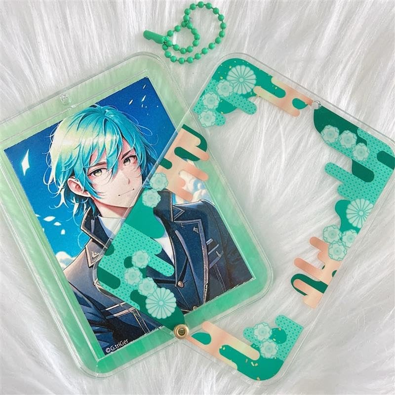 Acrylic Frame [Japanese] [For Trading Card / Aksta] Green