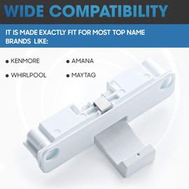 W10240513 Washer Lid Latch Lock Strike by Seentech - Compatible with Whirl-pool, Admiral, A-ma-na, Cros-ley, Inglis, Kenmore, May-tag, Roper – Replaces AP6017583 1873013 PS11750882