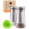 HOME EC Original Salt and Pepper Shakers Set with Adjustable