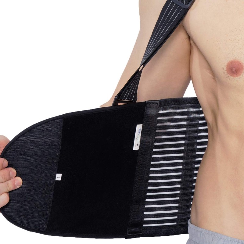 NeoTech Care Back Brace with Suspenders for Work - Industrial