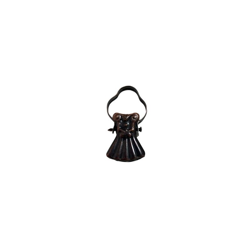 TENDAGGIMANIA Ganci per Tende da Interno Pinze-Colore: Bronzo- Clip Mollette