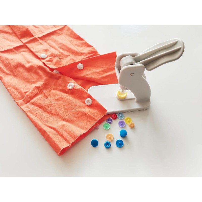 YICBOR Table top No-Sew Snap Button Fastener Hand Press Machine,