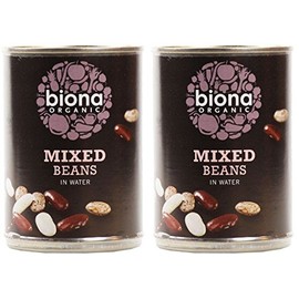 (2 Pack) - Biona - Organic Mixed Beans | 400g | 2 PACK BUNDLE