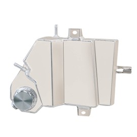 Aluminum Coolant Overflow Degas Tank compatible with Ford 2003-07 F250 F350 6.0L Powerstroke