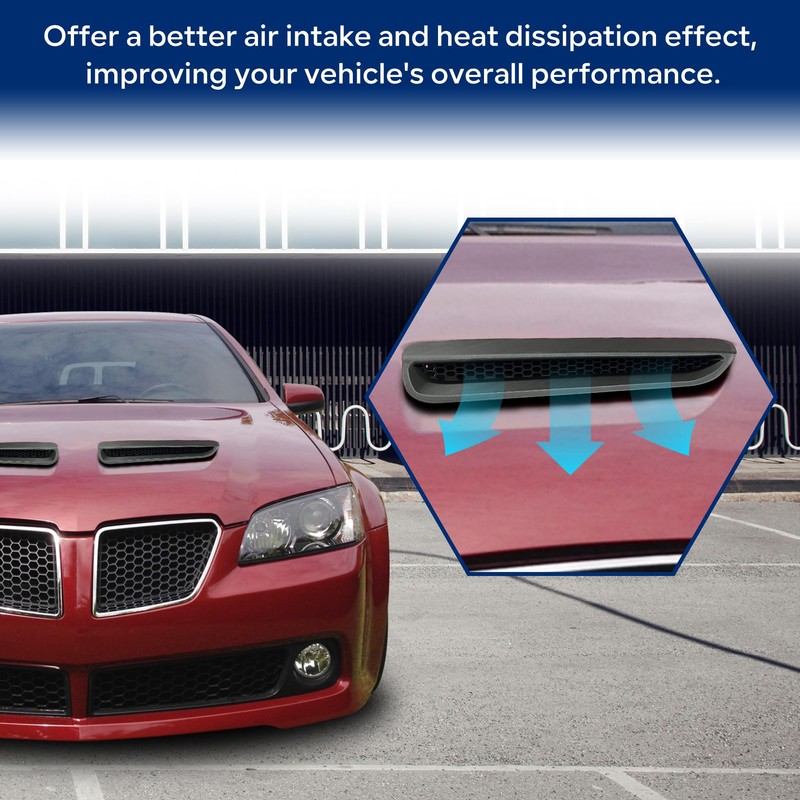 Hood Scoop Vent fits for Pontiac G8 08-09，Repl OEM no.92221709
