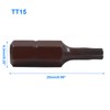 Bivethoi TT15 Torx Impact Screwdriver Bit Set, 1/4" Magnetic Phillips