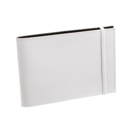 Profile Australia Citi Leather White Photo Album | Photo Wallet | 60 5x7in (13x18cm) Photos | Acid Free