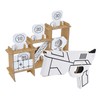 Hacomo 5079 Papercraft Wow Shooting Game White Solid