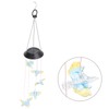 Solar Wind Chimes Light Outdoor Waterproof LED Solar Eagle Wind