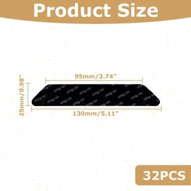 Pack of 32 Non-Slip Mats for Carpet, Non-Slip Underlay, Washable and Reusable Non-Slip Carpet Underlay, Non-Slip Pads to Prevent the Carpet from Slipping