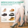 6 Pairs Black Sponge Heel Pads: High - Quality Heel