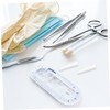 SAFIGLE 200Pcs Tweezers Tip Covers Non Skid Protective Sleeves for