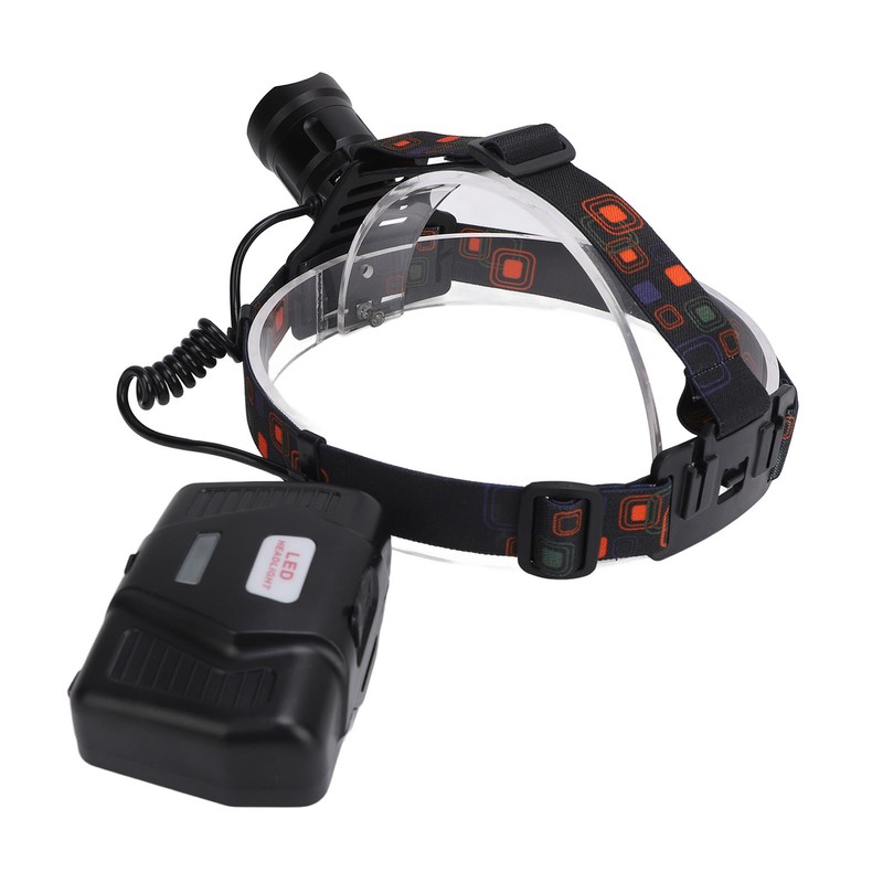 LED Headlamp High Power Adjustable Angle Telescopic Focus Waterproof Headlight