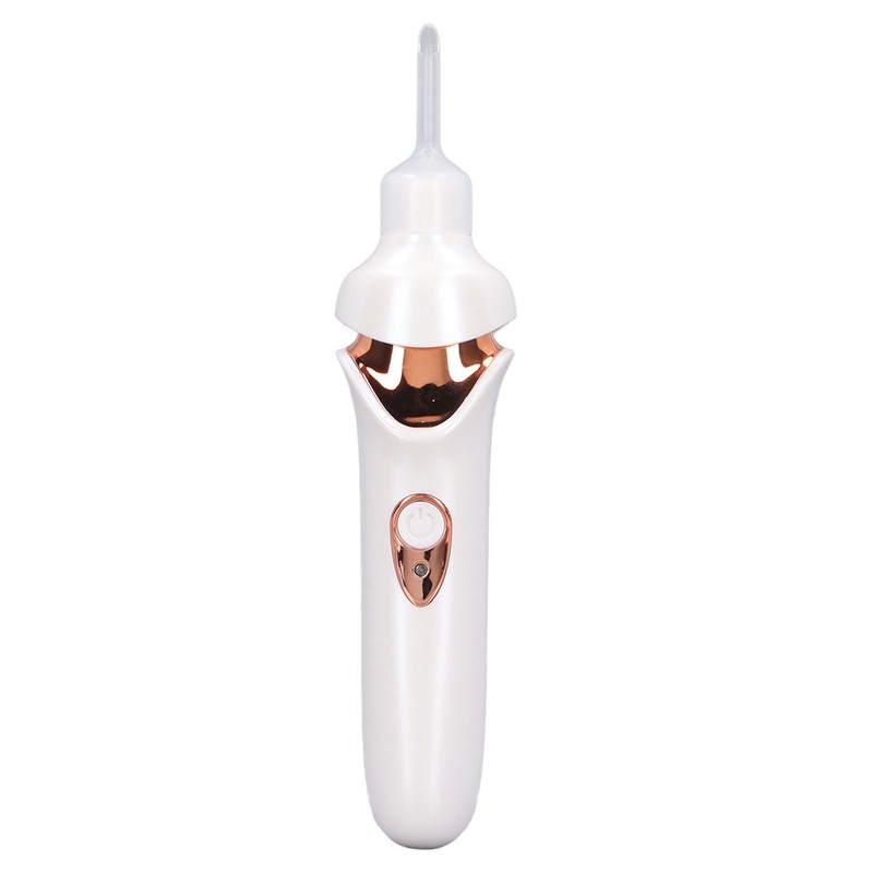 Electric Ear Vacuum Cleaner with LED Light Soft Tip USB