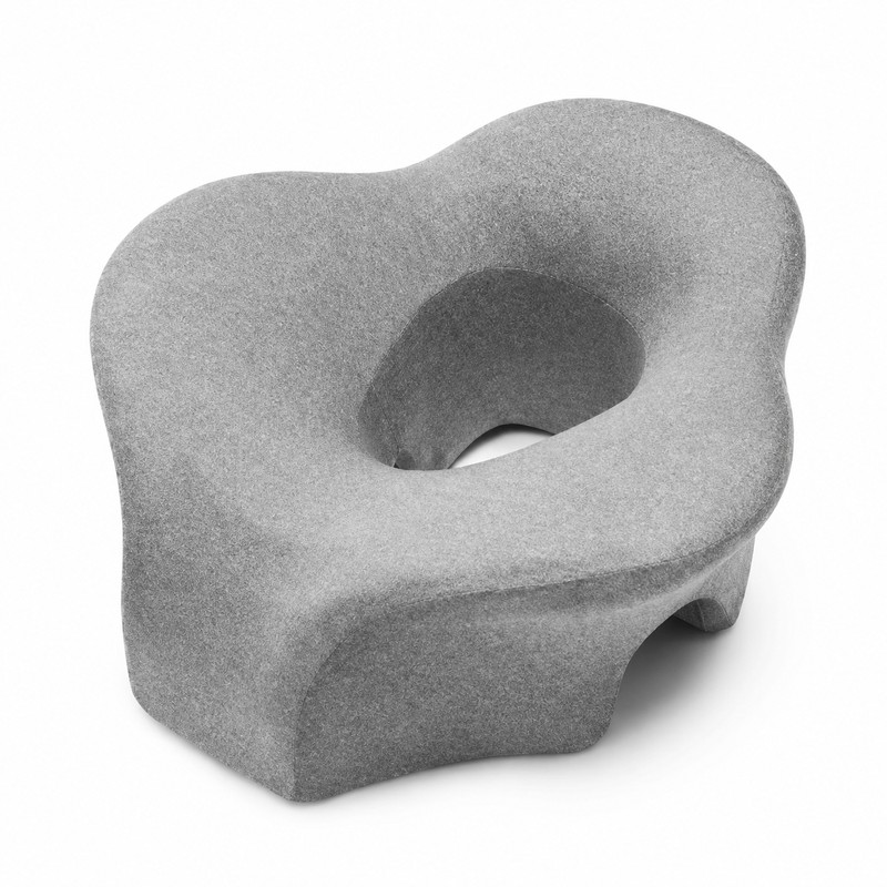 Face Down Memory Foam Pillow for Prone Rest – Ergonomic