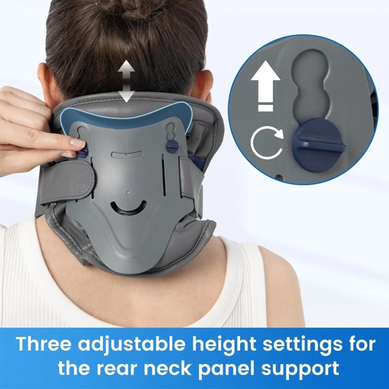 Velpeau Neck Brace for Neck Pain and Support, Soft Cotton
