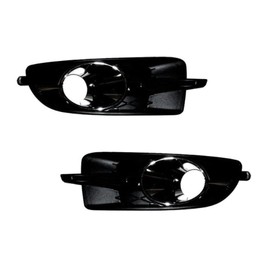 For Buick Lacrosse 2010 2011 2012 2013 Fog Light Bezel Driver & Passenger Side | Pair | Front | For CXL/CXS & Premium Models | Plastic | W/Chrome Trim Ring | GM1038131, GM1039131 | 20859107, 20859108