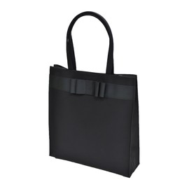 Cowei Store L112 Sub Bag, Tote Bag, Large Capacity, A4, Black, Formal, Ceremonies, Funerals, Vertical, Wide Ribbon, Parties, Weddings, School Entrance Ceremonies, Moms, Commuting to Work, Black