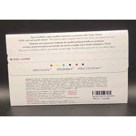 Color Street Nail Polish Strips *Moscow Or Never*FMS111, FREE SHIPPING