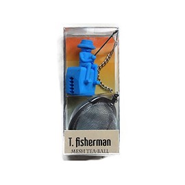 Dulton 46738BL TEA INFUSER T.FISHERMAN BL Ball Tea Infuser Tea Infuser T Fisherman Blue